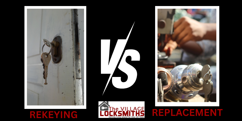 lock rekey vs lock replacement