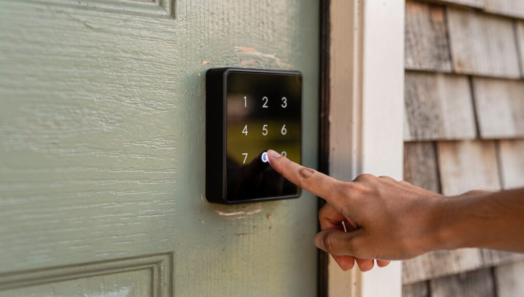 Keyless Door Lock Installation